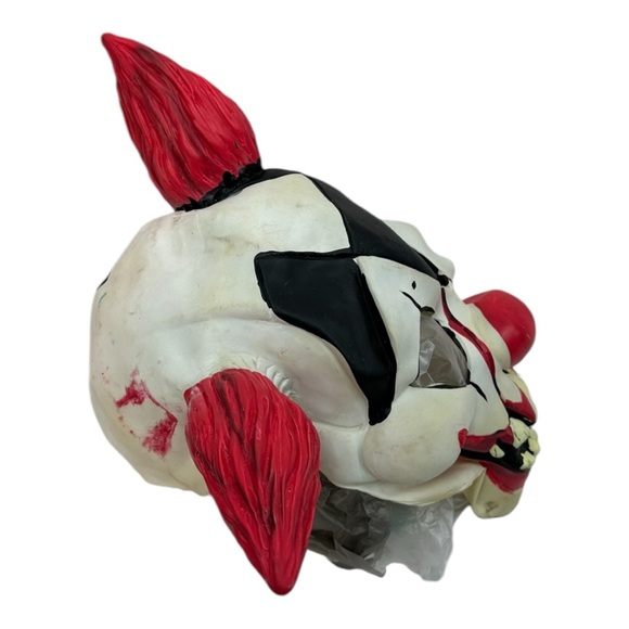 Halloween Rubie's Costume Co. Clown Mask 3/4 Child’s Die Laughing Latex - Picture 4 of 8
